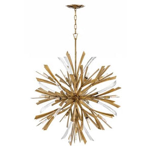 Bergamots 13 Lights Chandelier 36"D