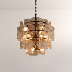 Blaire Tiered Blown Glass Chandelier - view 3