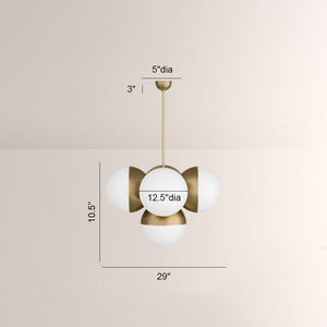 Borg Round Globe Chandelier - view 9
