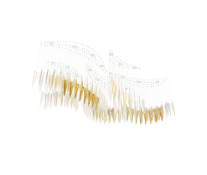 Galaxy Breeze Meteor Shower Crystal Spiral Chandelier - view 30