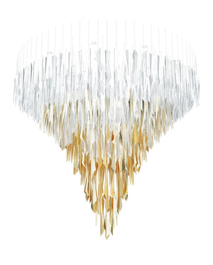 Galaxy Breeze Meteor Shower Crystal Spiral Chandelier - view 8
