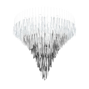 Galaxy Breeze Meteor Shower Crystal Spiral Chandelier - view 40