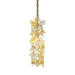 Butterfly 1 Lights Crystal Pendant Chandelier - view 2