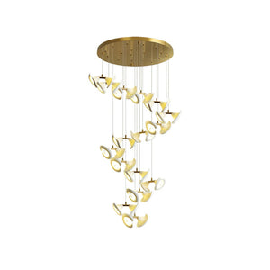 Ceramic Chandeliers Luxury Tulip Flower Ceiling Light - view 11