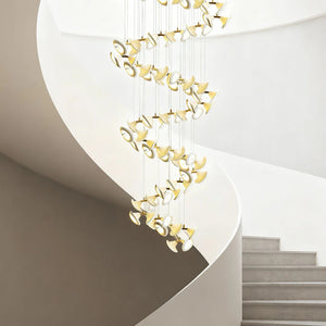 Ceramic Chandeliers Luxury Tulip Flower Ceiling Light - view 2