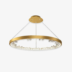 Luxury Circle Crystal Chandelier - view 10