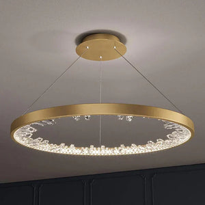 Luxury Circle Crystal Chandelier - view 3