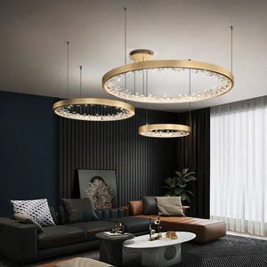Luxury Circle Crystal Chandelier - view 4