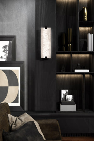 Garrett Alabaster Kairo Wall Sconce, chandelier