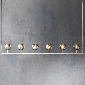 Crysball Glass Linear Chandelier 60" - view 11