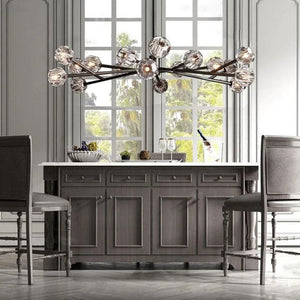 Crysball Glass Round Chandelier 60" - view 12