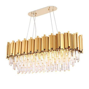 Felipe Crystal Oval Chandelier - view 5