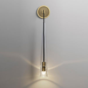 Abner Crystal Small Wall Sconce, chandelier - view 4