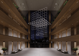 Crystal Grid Customize Chandelier - view 18