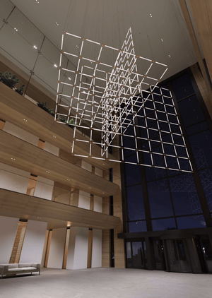 Crystal Grid Customize Chandelier - view 20
