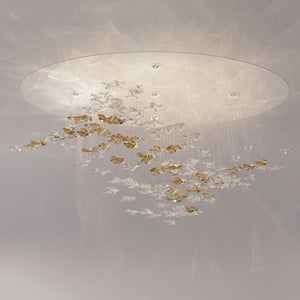 Galaxy Tidal Art Glass Crystal Spiral Chandelier - view 48