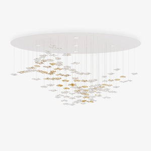 Galaxy Tidal Art Glass Crystal Spiral Chandelier - view 47