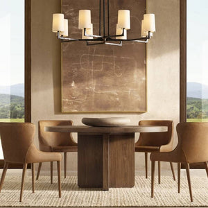 Wright Simplicity Forged Round Chandelier 60" - view 11