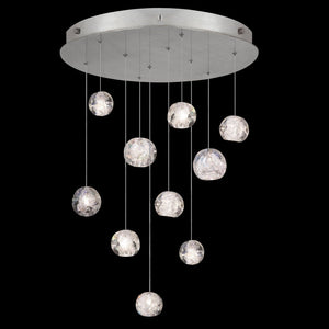 Nature-inspired round crystal Chandelier - view 7
