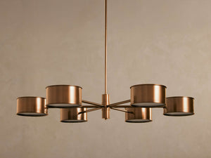Daphne Metal Round Chandelier - view 2