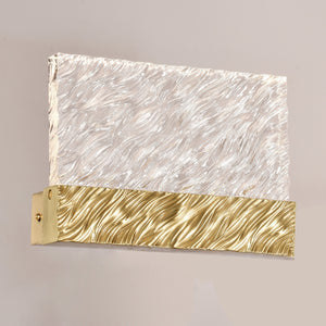 Aimee LED Sconce, crystal chandelier