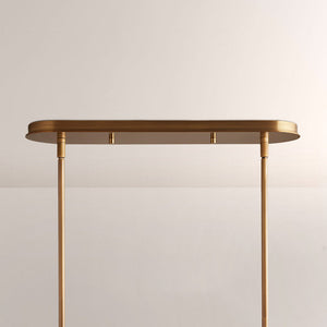 Daphna Linear Metal Drum Chandelier - view 9