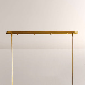 Daphna Linear Metal Drum Chandelier - view 11