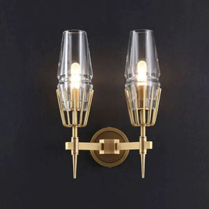 Deli Crystal Double Wall Sconce, chandelier - view 3