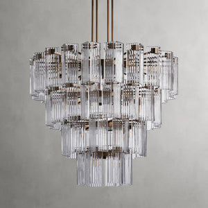 Delsie Round Art Glass Chandelier 38" 48" 60"D - view 5