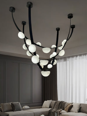 Dew Drops Alabaster Chandelier - view 14