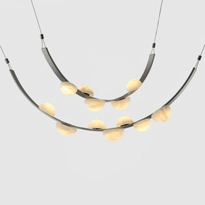Dew Drops Alabaster Chandelier - view 23