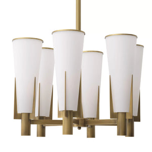 Nora Modern Brass Chandelier - view 3