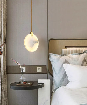 Moonshade Natural Marble Pendant Light Fixture - view 5