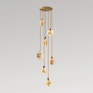 Moonshade Natural Marble Pendant Light Fixture - view 23