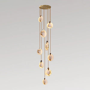 Moonshade Natural Marble Pendant Light Fixture - view 22