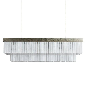 Eden Rectangular Chandelier - view 2