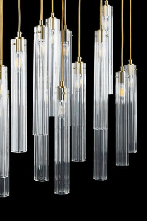 Eden Multi Spot Glass Chandelier - view 4