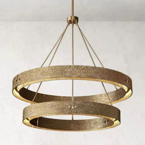 Elena 2-Tier Round Chandelier 60", two-tier