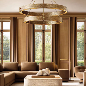 Elena 2-Tier Round Chandelier 60", two-tier - view 8