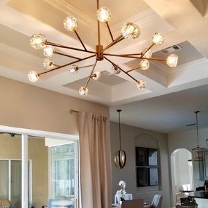 Bruma Round Chandelier 48" - view 13