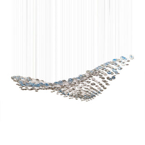 Galaxy Flying Surge Meteor Shower Crystal Spiral LED Chandelier - view 8