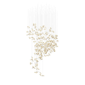 Galaxy Frosted Petals Frozen Chandelier - view 8