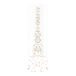 Galaxy Frosted Petals Frozen Chandelier - view 9