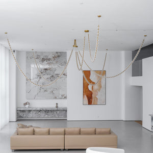Gabriel Gold Crystal Chandelier - view 86
