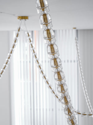 Gabriel Gold Crystal Chandelier - view 89