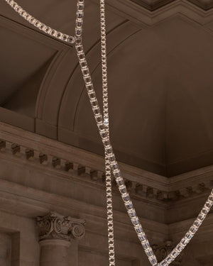 Gabriel Chrome Crystal Chandelier - view 30