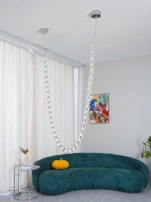 Gabriel Chrome Crystal Chandelier - view 13