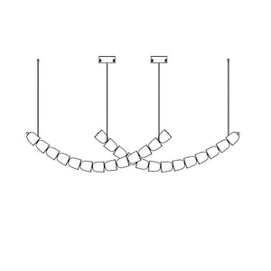 Gabriel Gold Crystal Chandelier - view 38