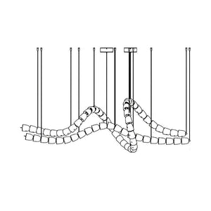 Gabriel Chrome Crystal Chandelier - view 47