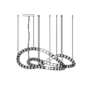 Gabriel Gold Crystal Chandelier - view 65